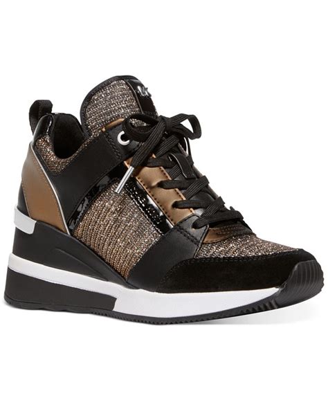 michael kors georgie crystal trainer|michael kors georgie trainer sneakers.